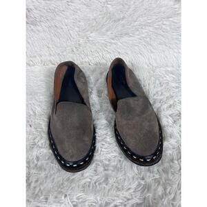 Rag & Bone Shoes Womens Size 36 US 6 Gray Suede Slip On Flats Loafers Espadrille